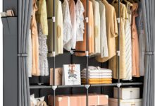 Maximizing Space And Style With A 66 Inch Portable Wardrobe Organizer