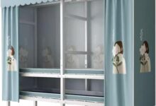 Maximizing Space And Style With A Spacious Folding Metal Wardrobe