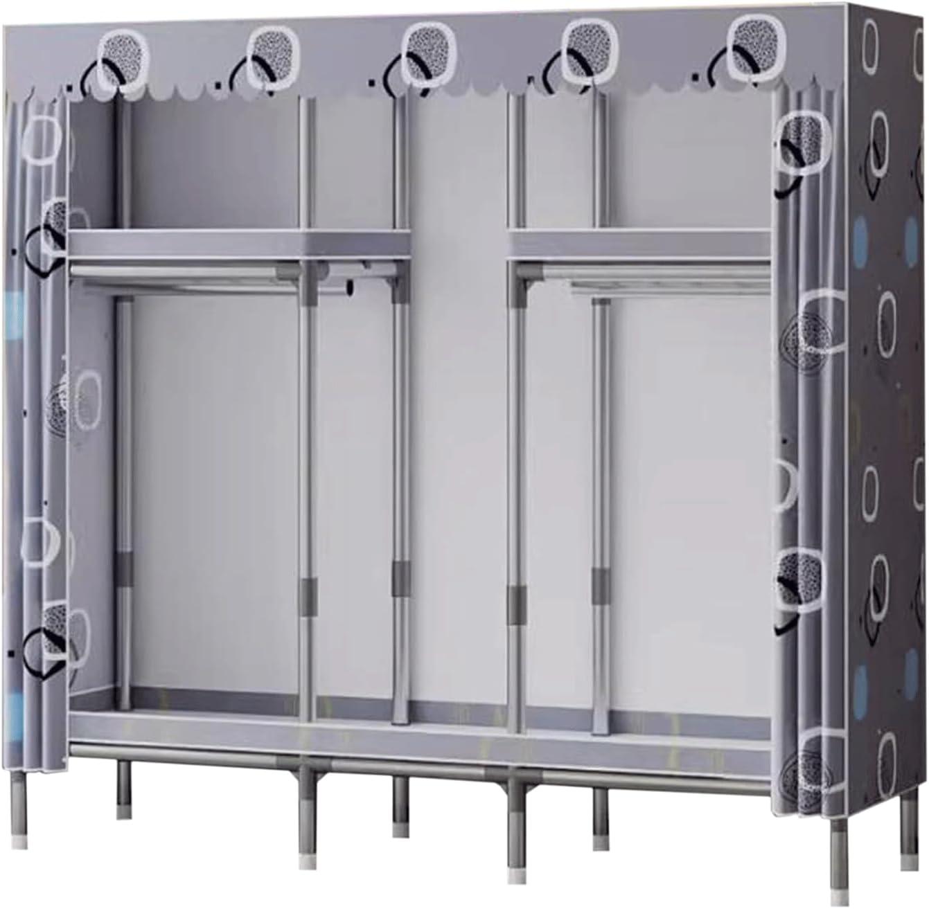 Maximizing Space And Style With A Sturdy Portable Iron Alloy Wardrobe