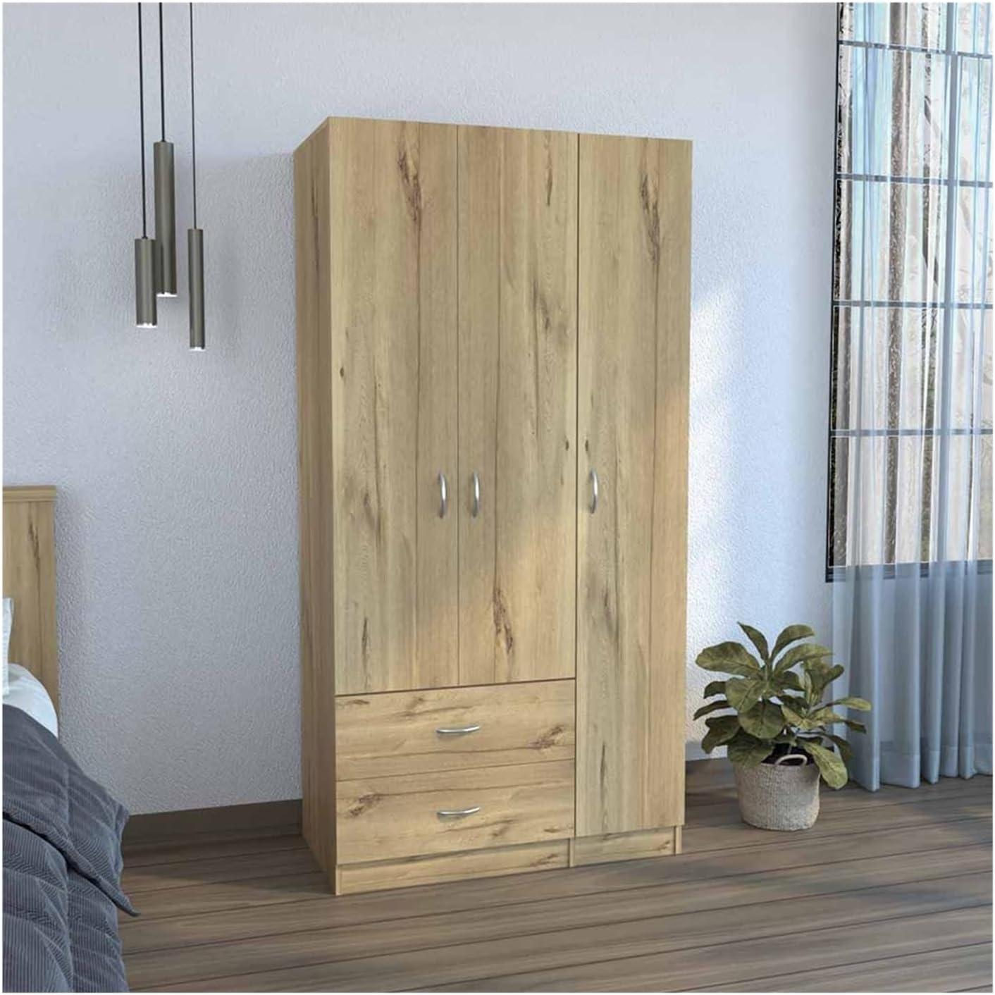 Maximizing Space And Style With A Versatile 3 Door Armoire Review