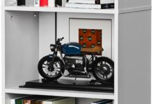 Maximizing Space And Style With A Versatile 5 Tier White Bookcase