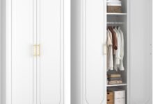 Maximizing Space And Style With A Versatile 71 Metal Wardrobe Closet