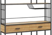 Maximizing Space And Style With A Versatile Industrial Bookshelf