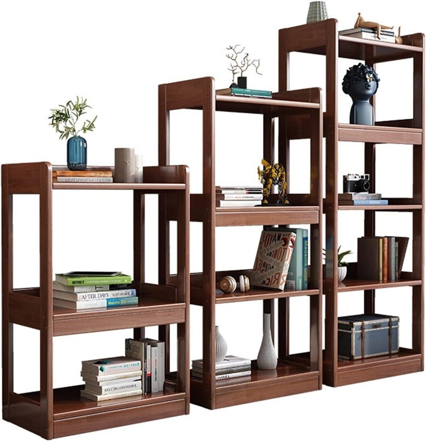 Maximizing Space And Style With A Versatile Multi Layer Wooden Bookshelf