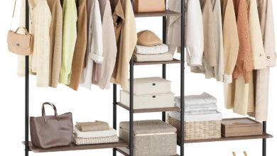 Maximizing Space And Style With Songmics Home Freestanding Wardrobe