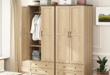 Maximizing Space And Style With The Brafab Armoire Wardrobe Set