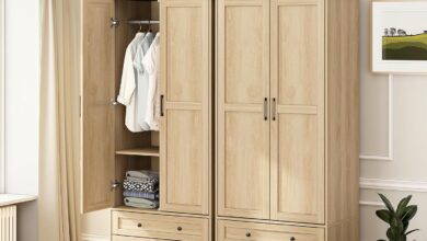 Maximizing Space And Style With The Brafab Armoire Wardrobe Set