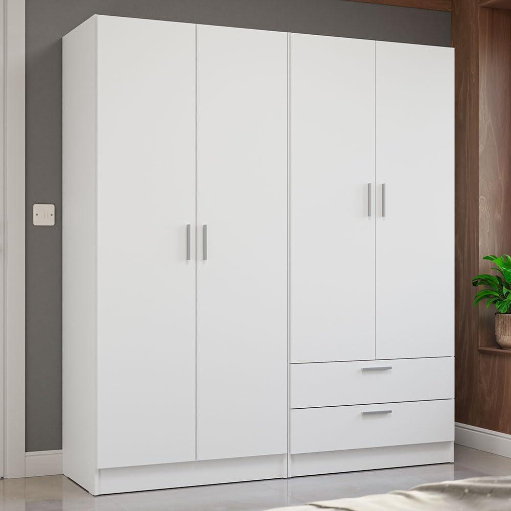 Maximizing Space And Style With The Madesa 4 Door Wardrobe Set