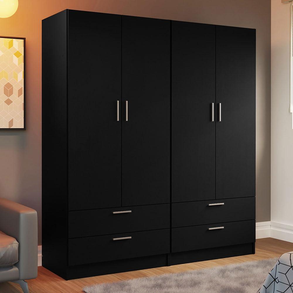 Maximizing Space And Style With The Madesa 4 Doors 4 Drawers Wardrobe