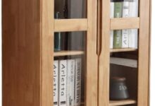 Maximizing Space And Style With The Nordic Glass Door Bookcase