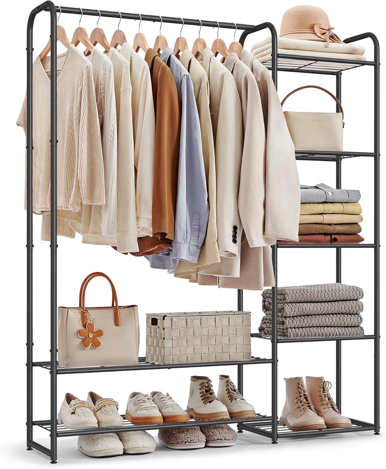 Maximizing Space And Style With The Songmics Large Portable Wardrobe