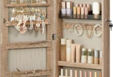Maximizing Space And Style With The Songmics Mirror Jewelry Cabinet