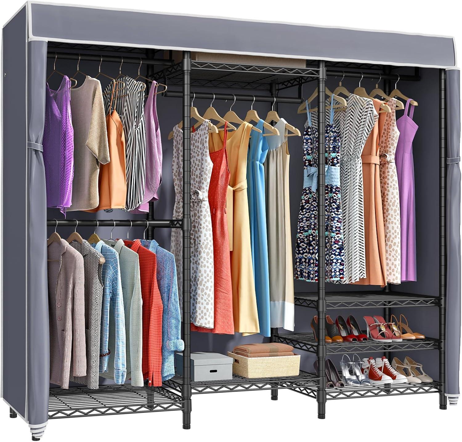 Maximizing Space And Style With The Vipek V5c Adjustable Clothes Rack