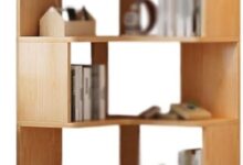 Maximizing Space Elegantly Our Take On A Multi Layer Corner Bookshelf