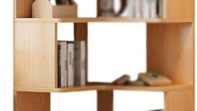Maximizing Space Elegantly Our Take On A Multi Layer Corner Bookshelf
