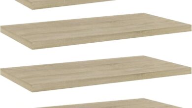 Maximizing Space Elegantly Sonoma Oak Bookshelf Boards Review