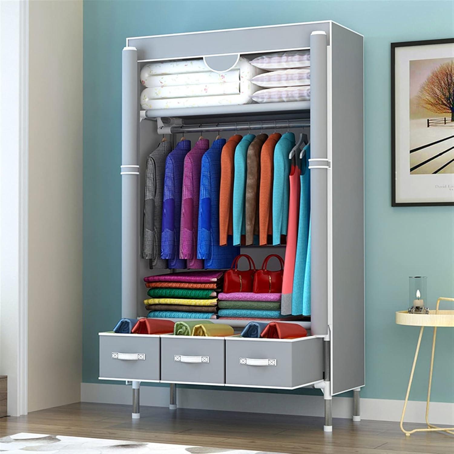 Maximizing Space Exploring The Versatility Of A Portable Fabric Wardrobe