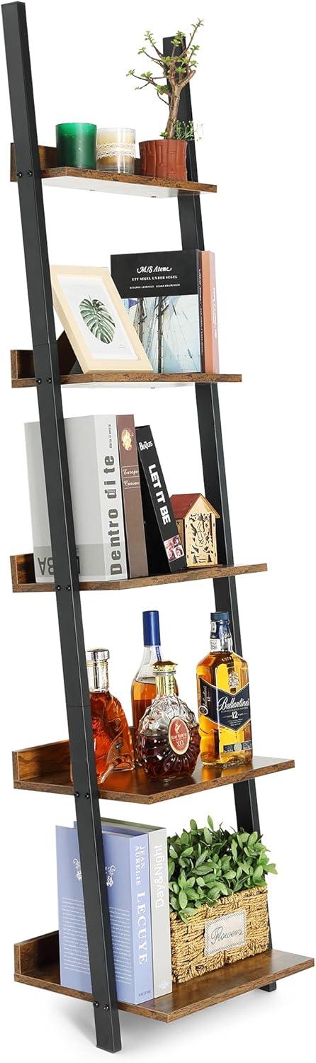 Maximizing Space With A 5 Tier Ladder Shelf For Any Room