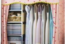 Maximizing Space With A Durable Portable Steel Pipe Wardrobe Closet