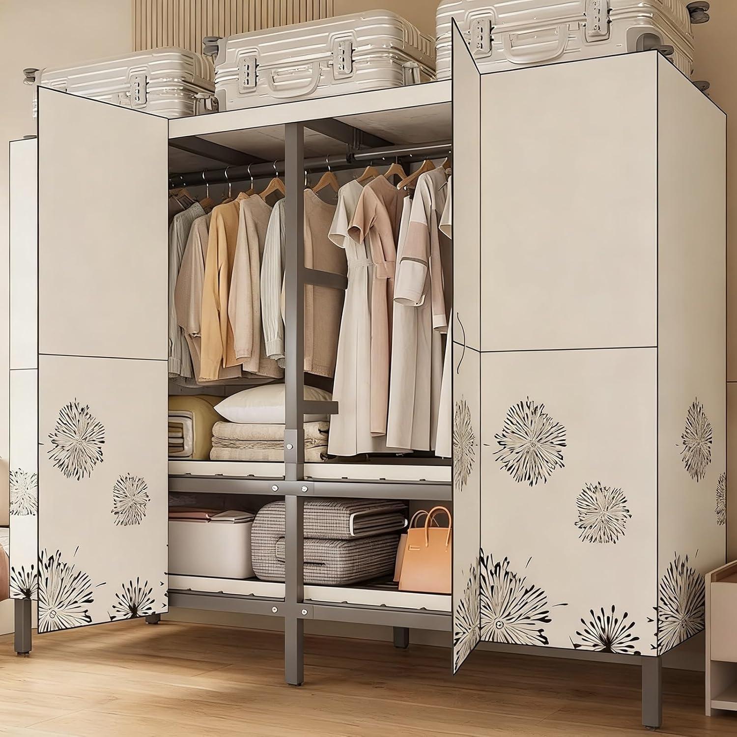 Maximizing Space With A Foldable Heavy Duty Portable Clothes Rack