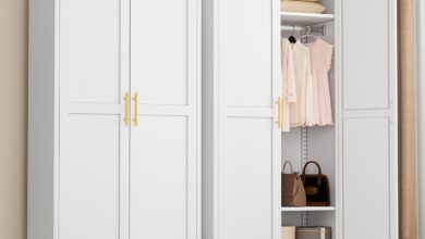 Maximizing Space With A Sleek Metal Wardrobe Cabinet For Any Room