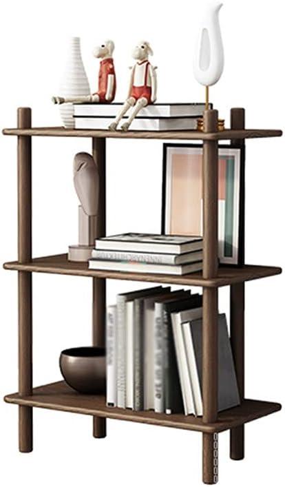 Maximizing Space With A Sturdy Stylish Three Layer Wooden Bookshelf
