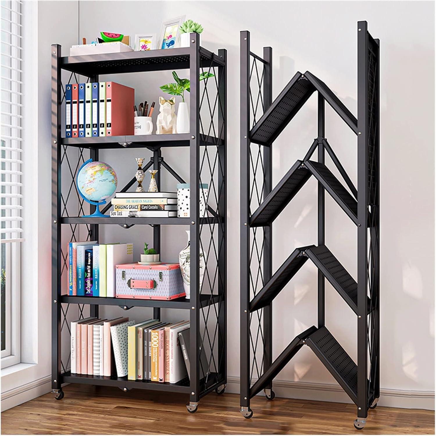 Maximizing Space With A Stylish Foldable Bookshelf For Every Room