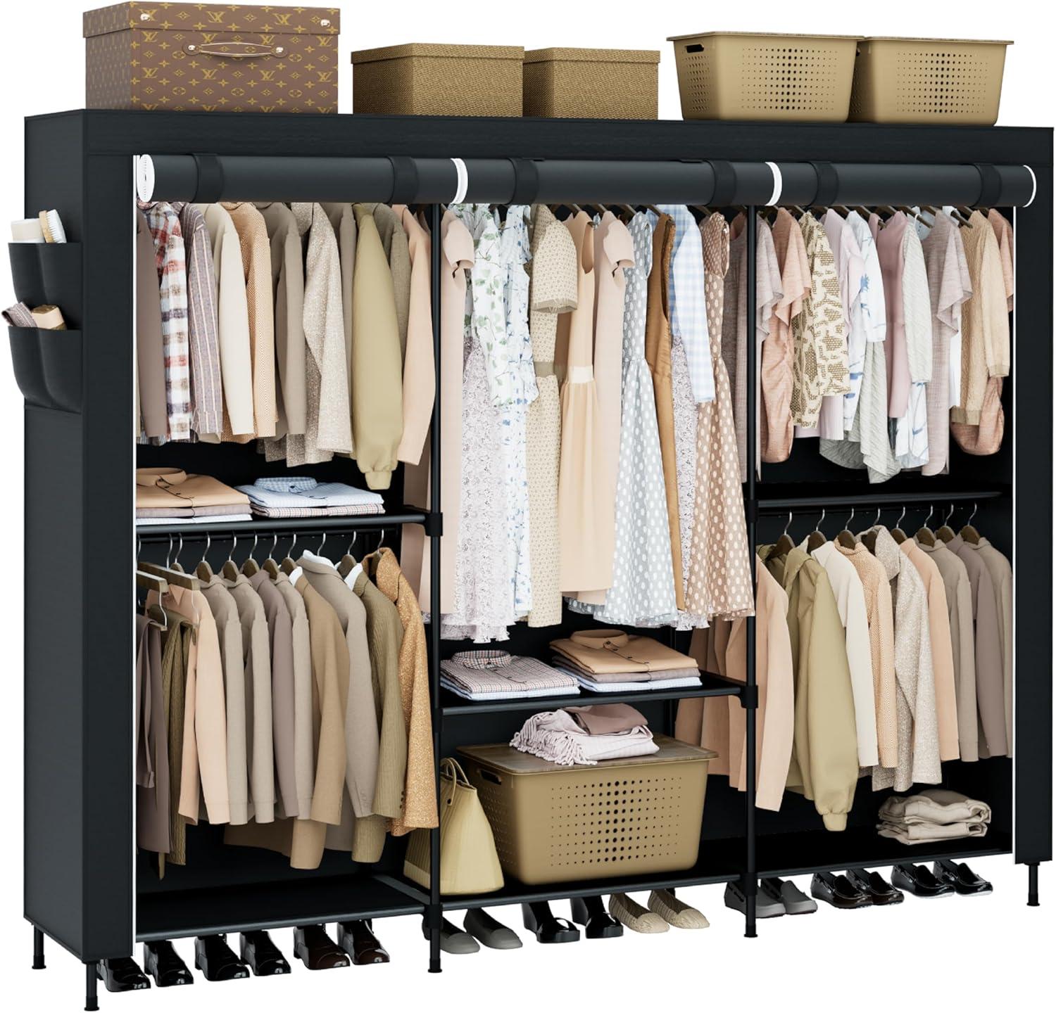 Maximizing Space With An 815 Portable Closet A Storage Solution Review