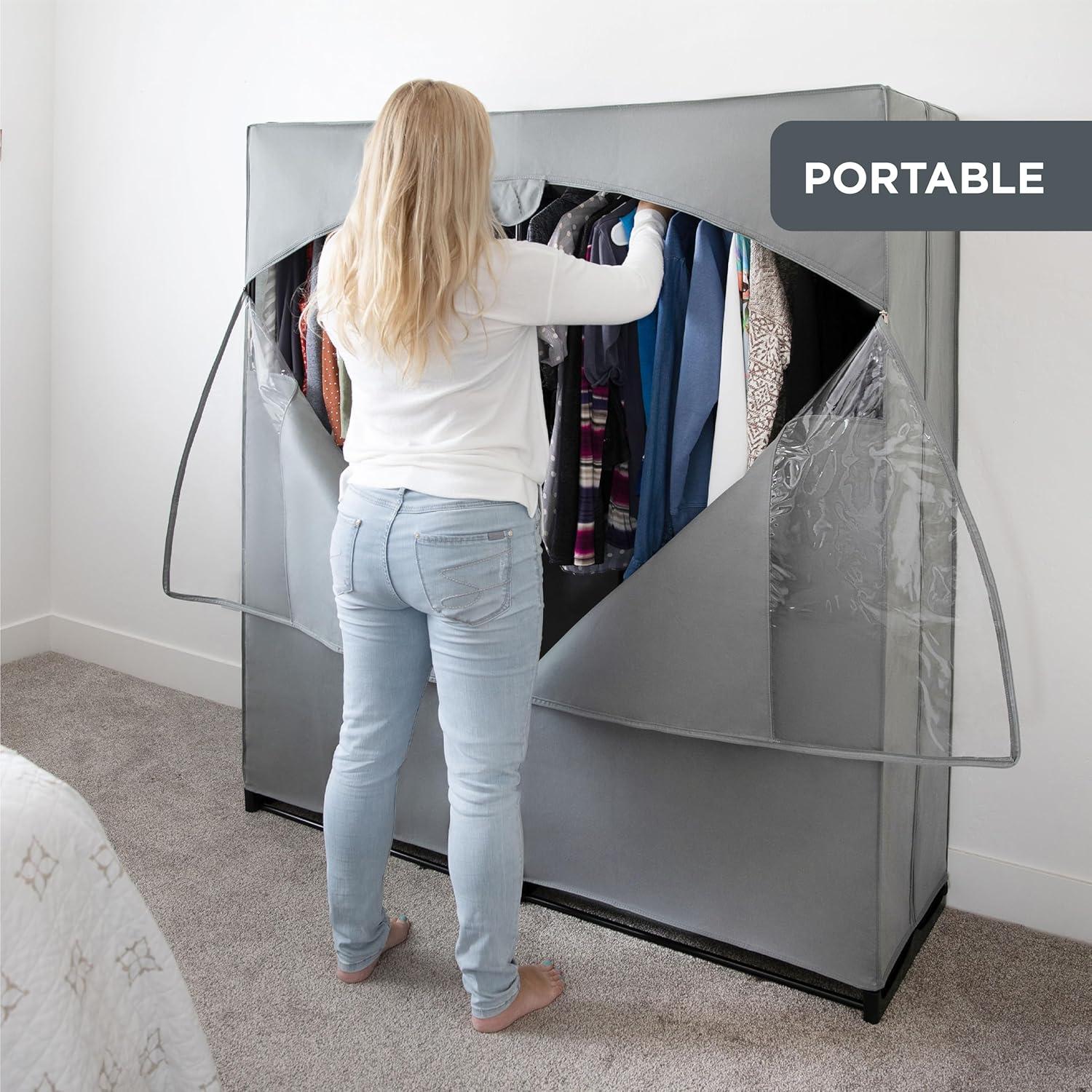 Maximizing Space with the HOLDN' ⁣STORAGE Portable Wardrobe ⁣Closet