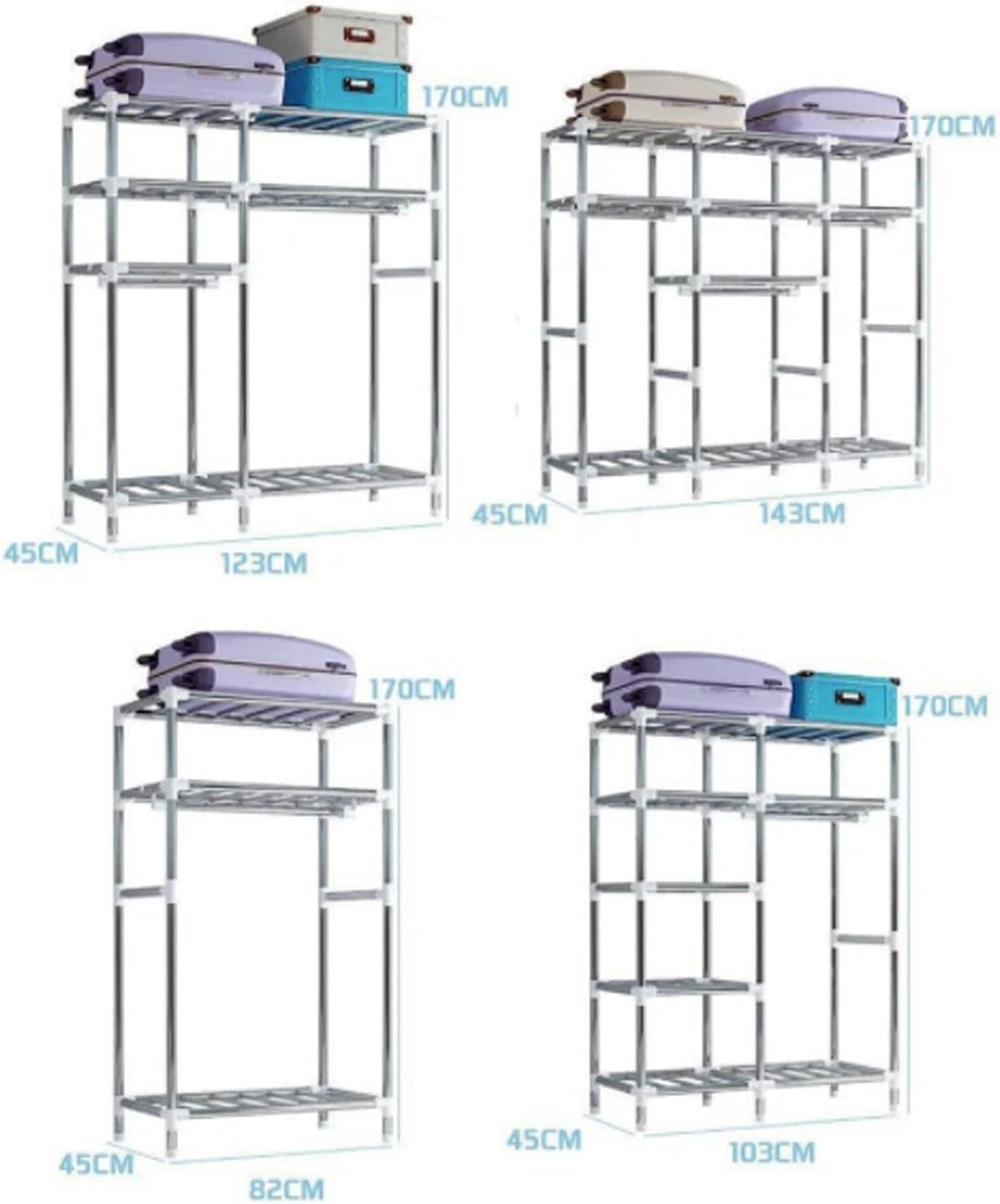 Maximizing space with the Liudan Portable Wardrobe: Stylish & sturdy storage