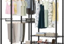 Maximizing Space With The Versatile Heavy Duty Adjustable Garment Rack