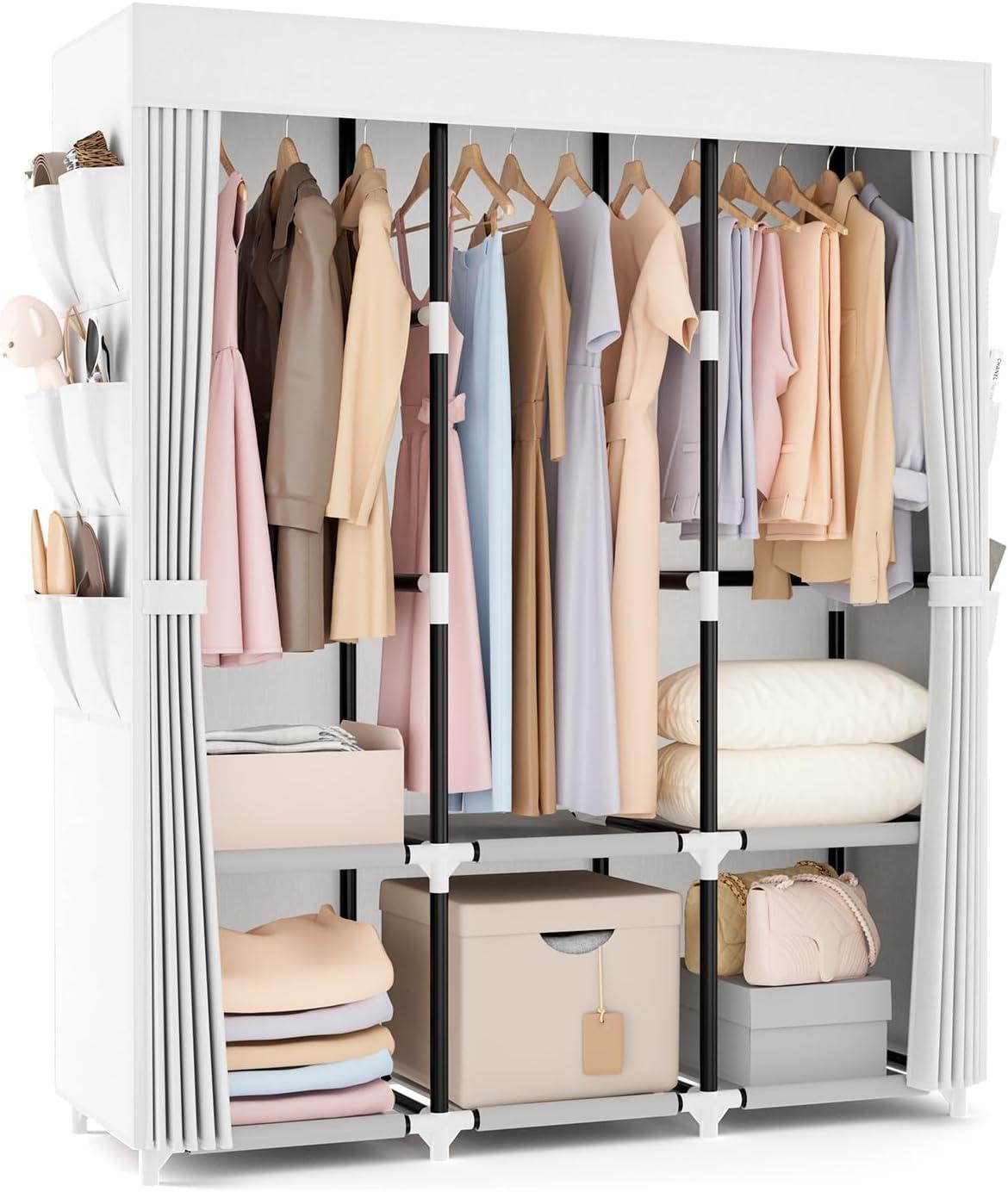 Maximizing Space With The Vtrin Portable Wardrobe Practical And Sturdy Storage Solution