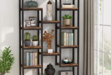 Maximizing Storage And Style With The Tribesigns 6 Tier Bookcase