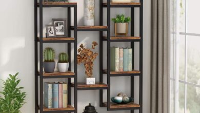 Maximizing Storage And Style With The Tribesigns 6 Tier Bookcase