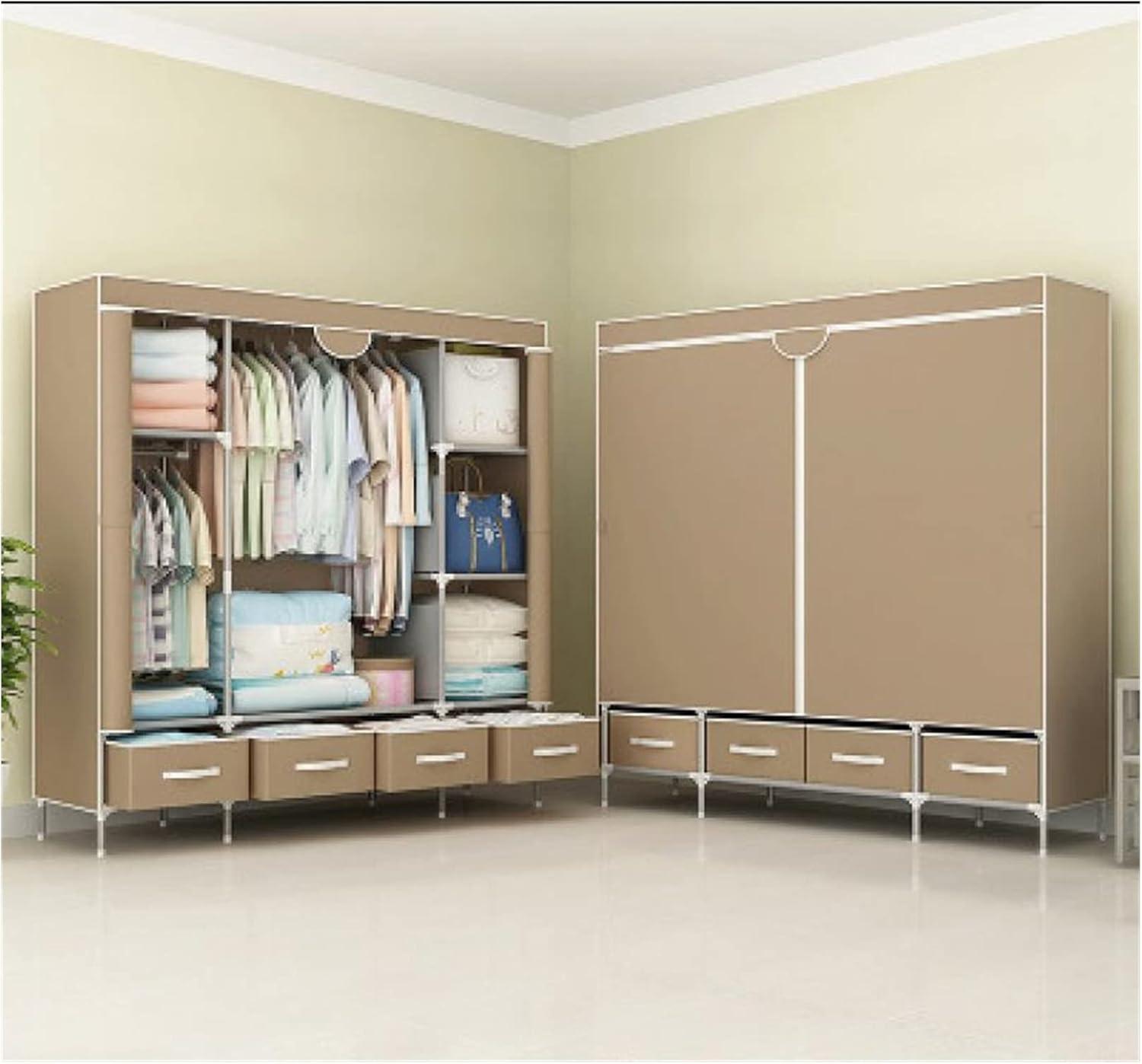 Maximizing Storage Exploring A Portable Dustproof Fabric Wardrobe Solution