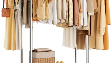 Maximizing Storage With A Heavy Duty Rolling Clothes Rack That Holds It All