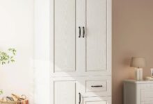 Modernmate Armoire Wardrobe Closet Fits Your Rental Space