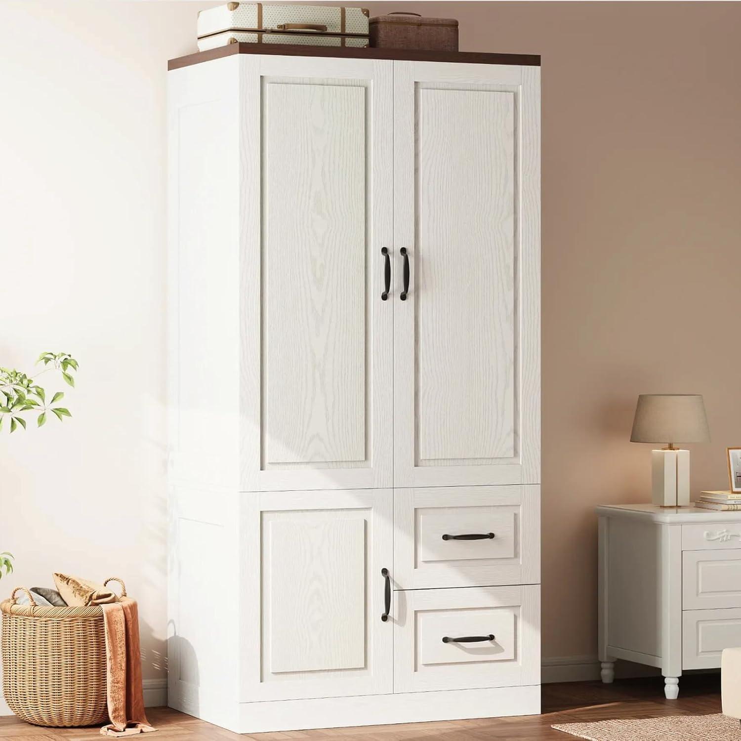 Modernmate Armoire Wardrobe Closet Fits Your Rental Space