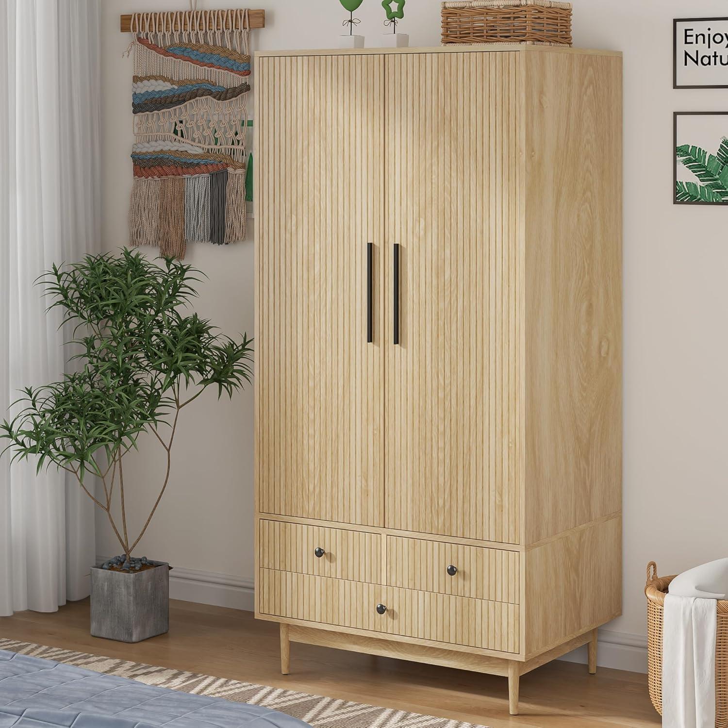 Mxtxmy Armoire Wardrobe Closet 64.96