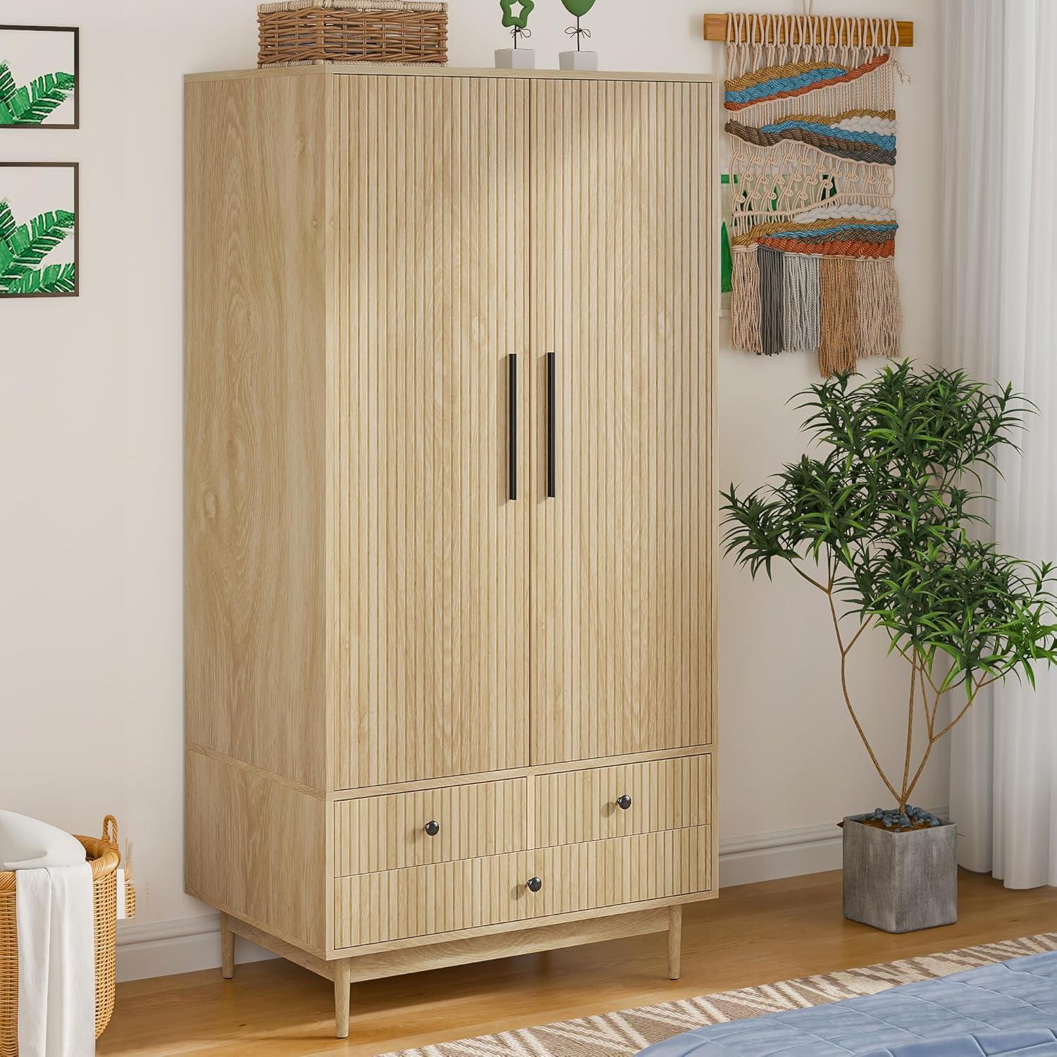Mxtxmy Armoire Wardrobe Closet 6496 A Fit For Your Bedroom