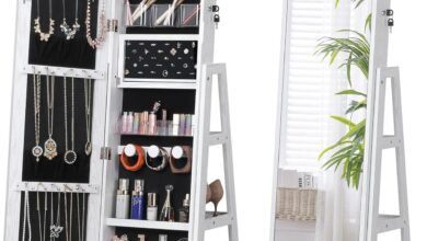 Nicetree 360 Jewelry Cabinet Review Storage Style And Smart Features