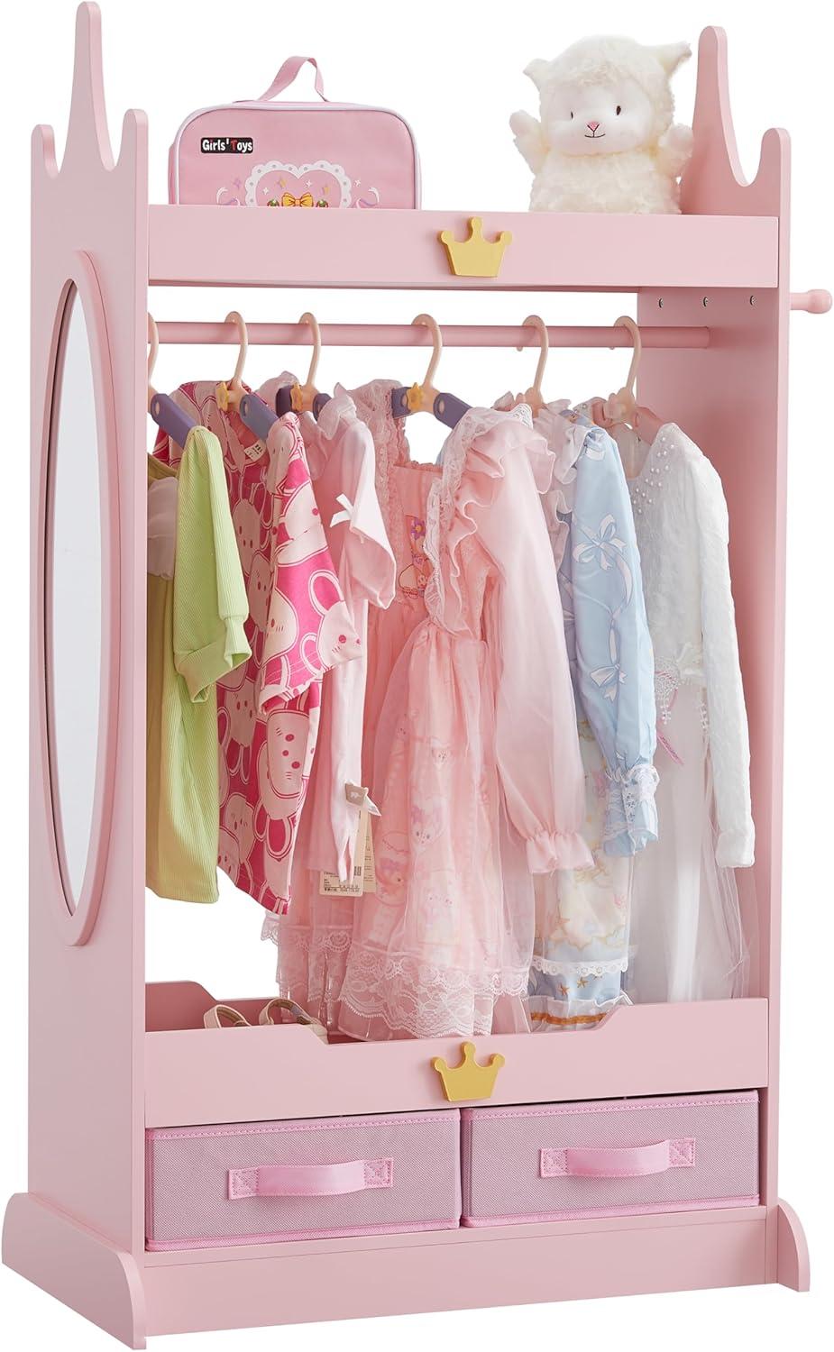 Organizing Dress Up Fun A Stylish Storage Solution For Little Girls