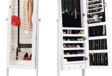 Organizing Elegance Exploring The Ldaily Freestanding Jewelry Cabinet