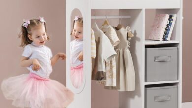 Organizing Kids Dress Up Fun With A Stylish Safe Wardrobe Solution