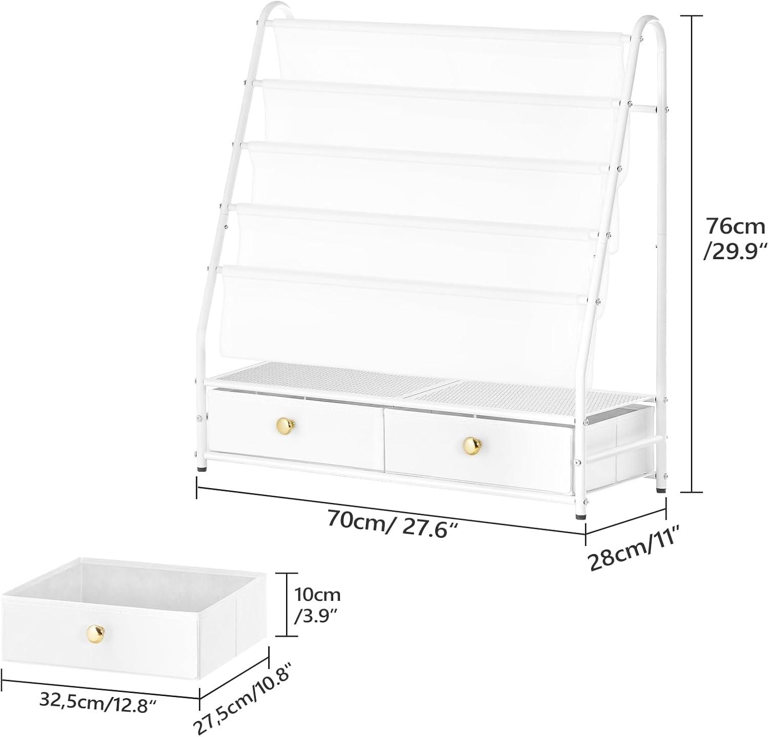 Organizing⁢ Kids' Spaces with a ⁢Stylish 4-tier Bookshelf and Storage Drawers
