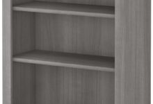 Organizing Spaces Stylishly Exploring The Bush Somerset 5 Shelf Bookcase
