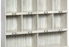 Organizing With Style Exploring The Sauder Barrister Lane Bookcase In White Plank