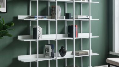 P Purlove 5 Tier Vintage Bookcase Space And Style In One Frame