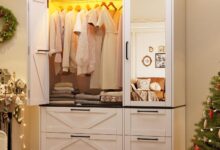 Pakasept Armoire Wardrobe Review Stylish Storage With Smart Lighting And Sturdy Design