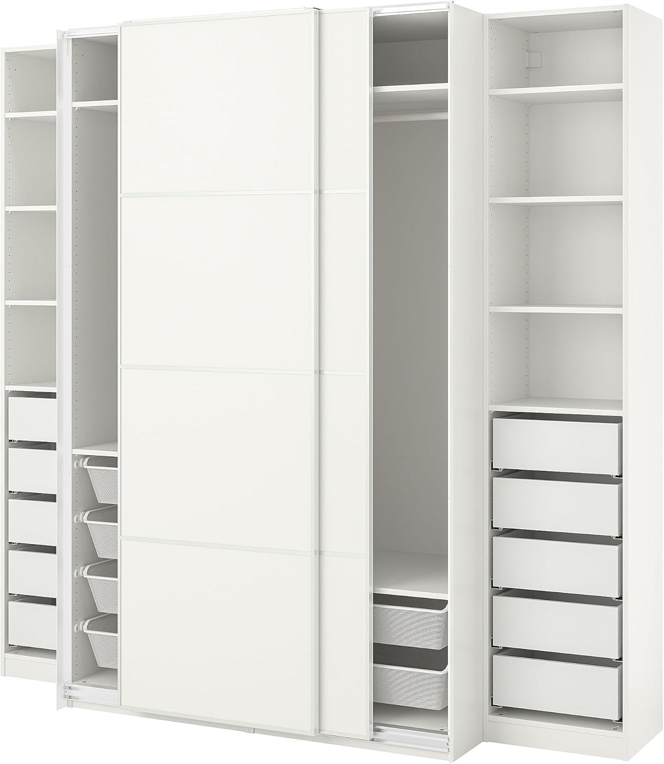 Pax Mehamn Wardrobe How It Fits Your Shared Room